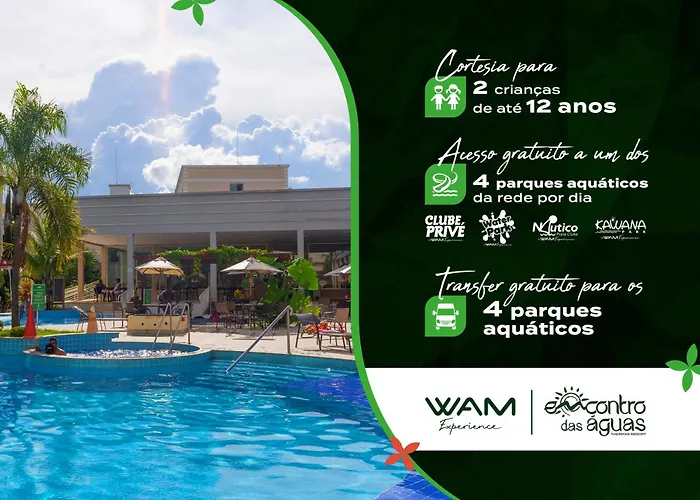 Encontro Das Aguas Thermas Resort By Wam Experience
